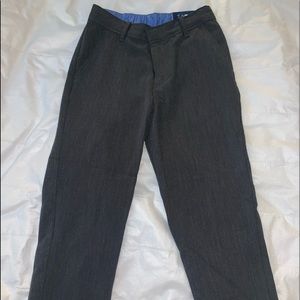 BOYS IZOD Flat Front Stretch Suit Separate Pants